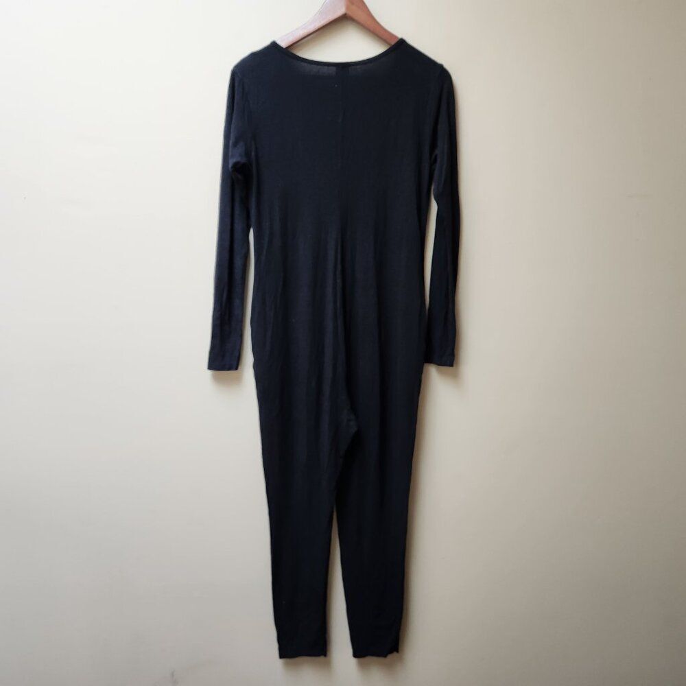 Smash + Tess black long sleeve romper / xxs - Picture 5 of 5